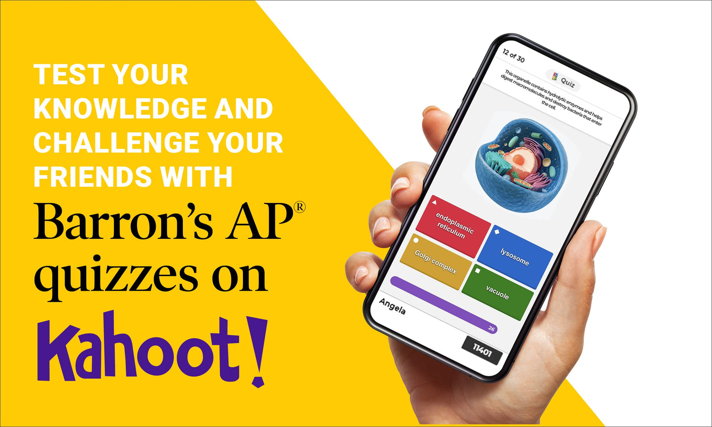 AP Calculus Premium, 2024: 12 Practice Tests + Comprehensive Review + Online Practice (Barron's AP Prep)