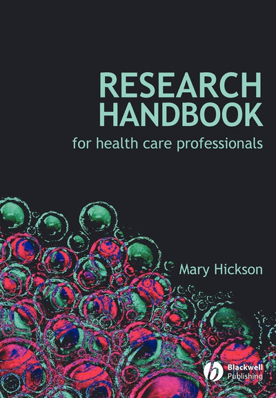 Research Handbook For Health Care Professionals
