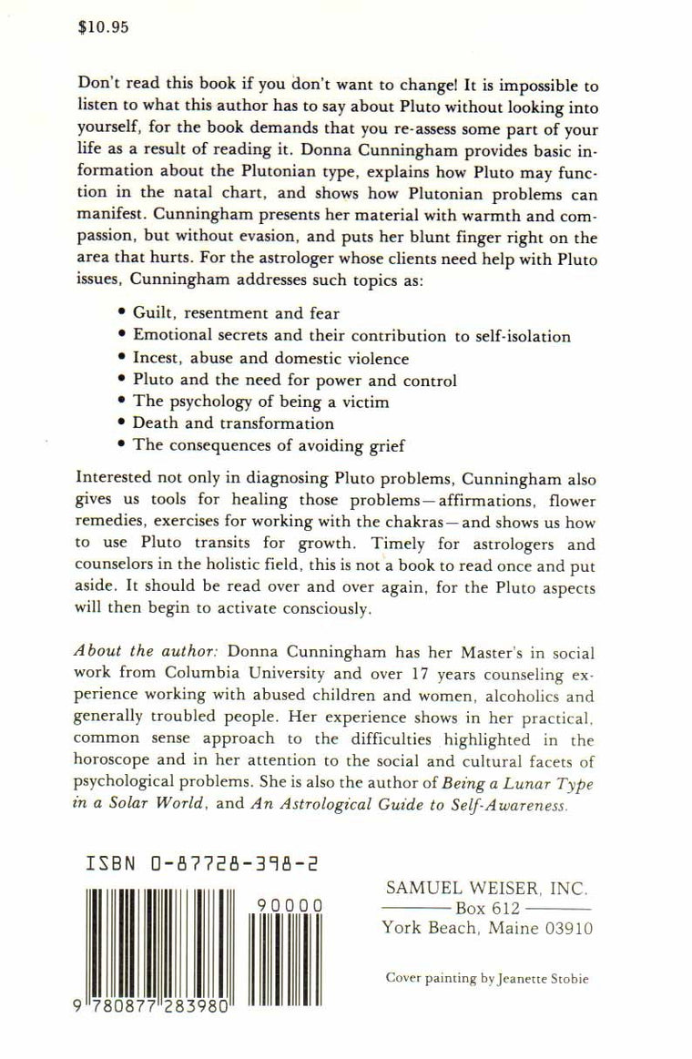 Healing Pluto Problems — back cover
