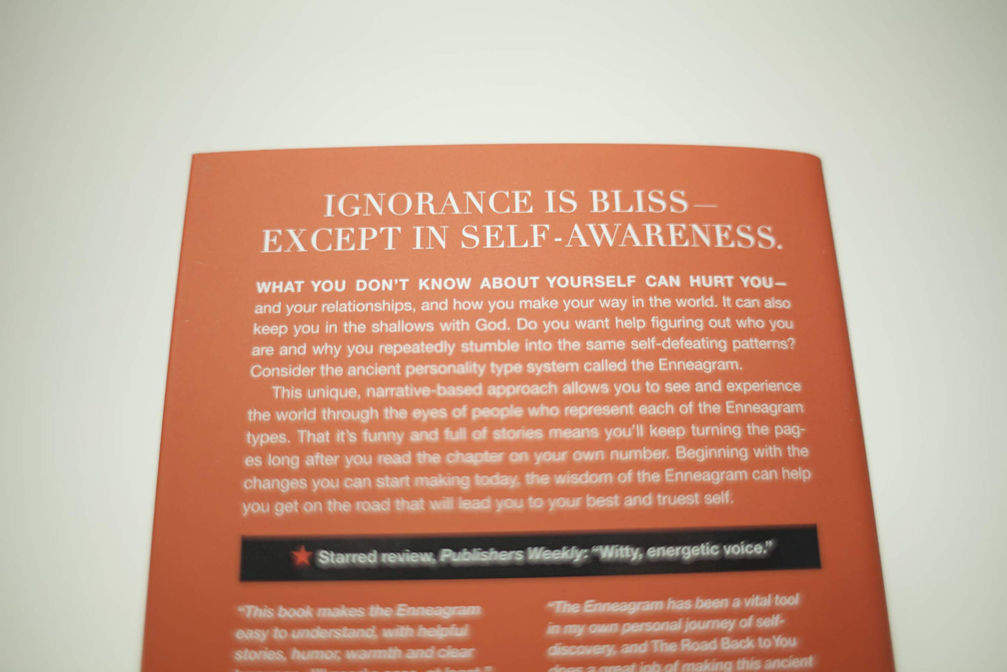 The Road Back to You: An Enneagram Journey to Self-Discovery