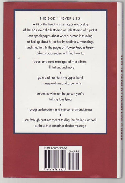 How to Read a Person Like a Book
