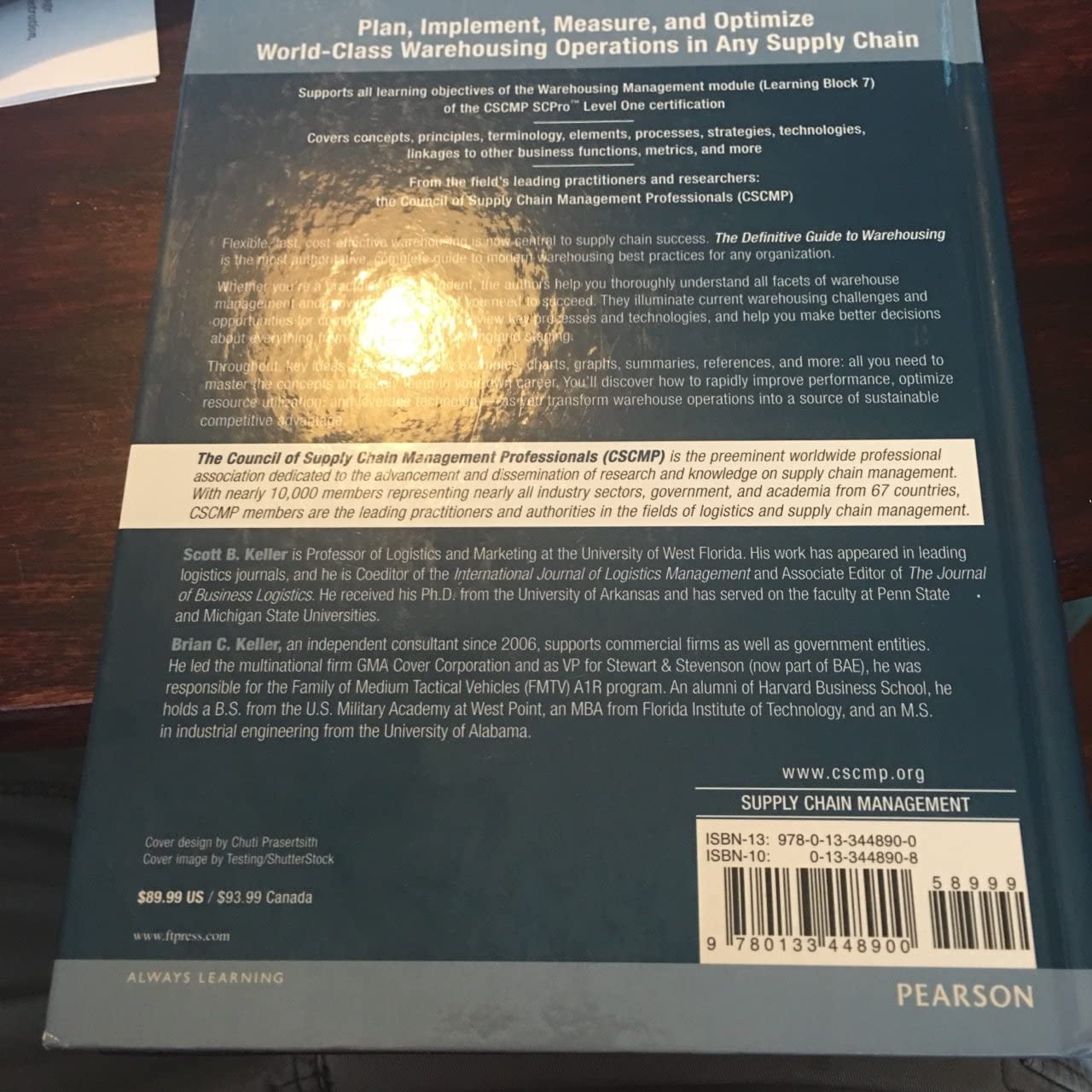 Definitive Guide to Warehousing, The: Managing the Storage and Handling of Materials and Products in the Supply Chain (Council of Supply Chain Management Professionals)