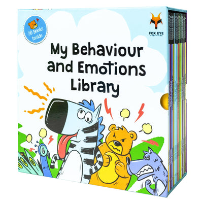 My Behaviour and Emotions Library 20 Books Box Set: Anxiety, Confidence, Bullying, Sympathy, Lying, Jealousy, Anger, Patience, Sharing, Bad Manners, Kindness