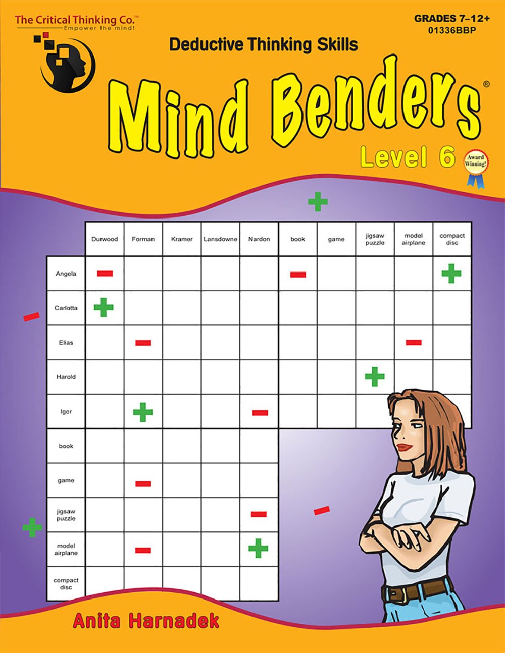 Mind Benders Level 6 Workbook - Deductive Thinking Skills