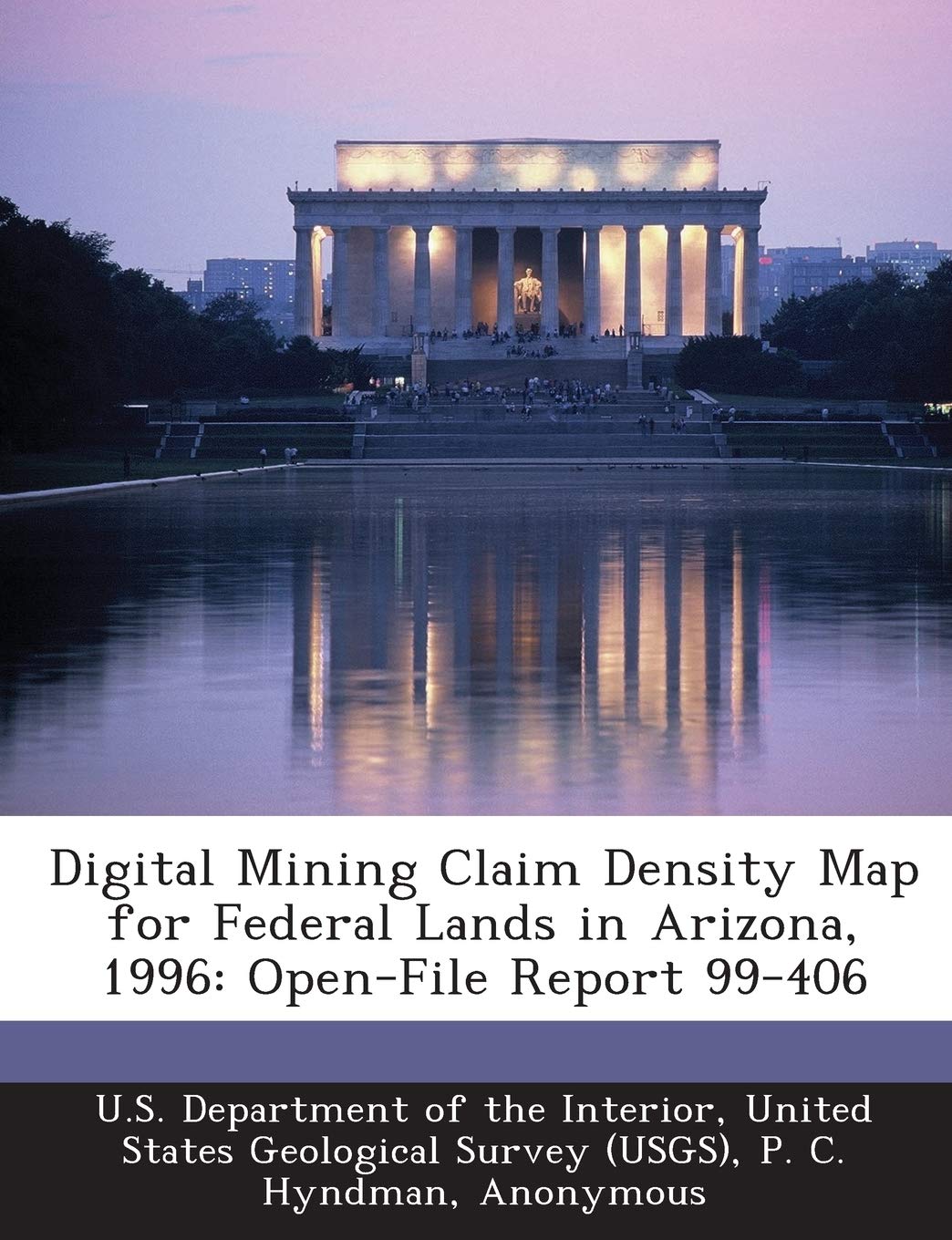 Digital Mining Claim Density Map for Federal Lands in Arizona, 1996: Open-File Report 99-406