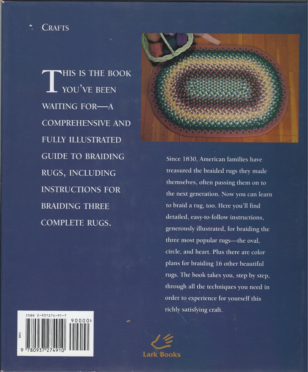 The Braided Rug Book: Creating Your Own American Folk Art