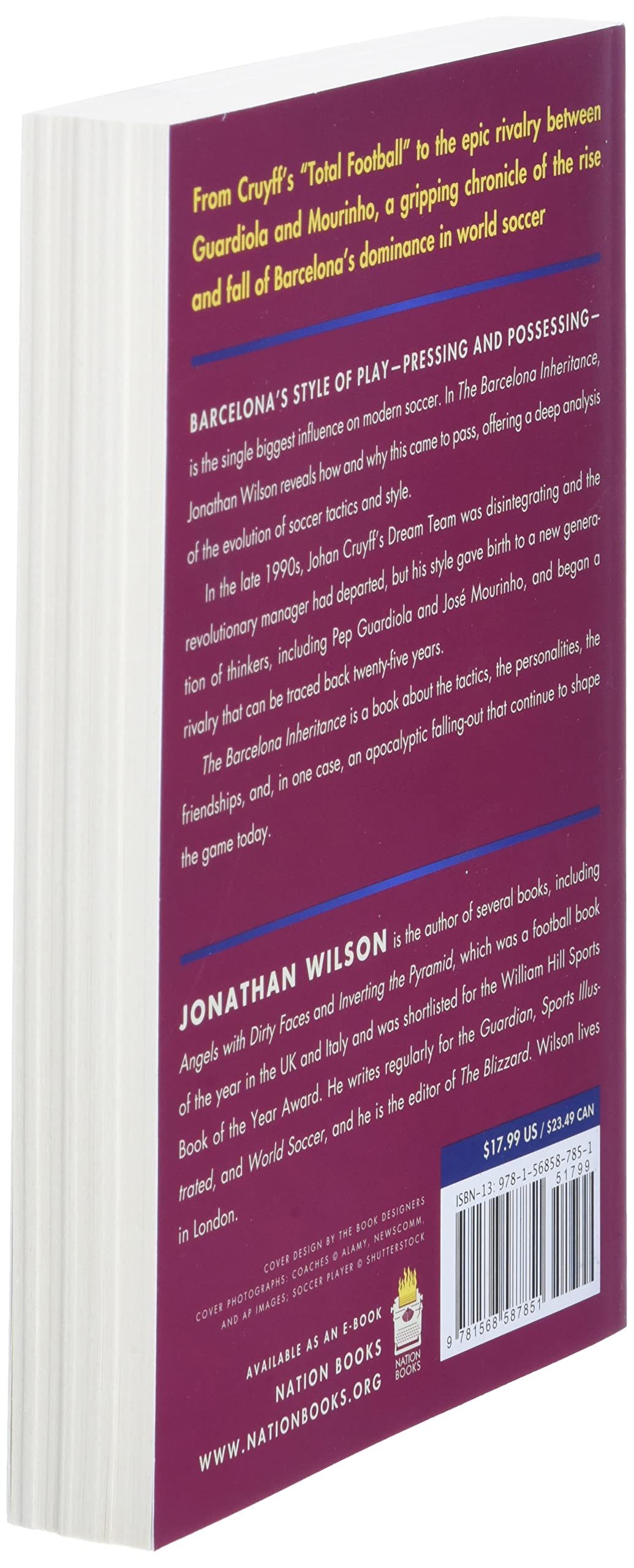 The Barcelona Inheritance by Jonathan Wilson