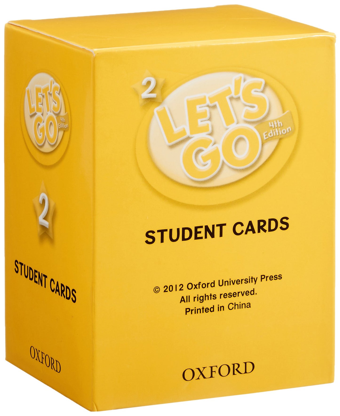Let's Go 2 Student Cards: Language Level: Beginning to High Intermediate. Interest Level: Grades K-6. Approx. Reading Level: K-4