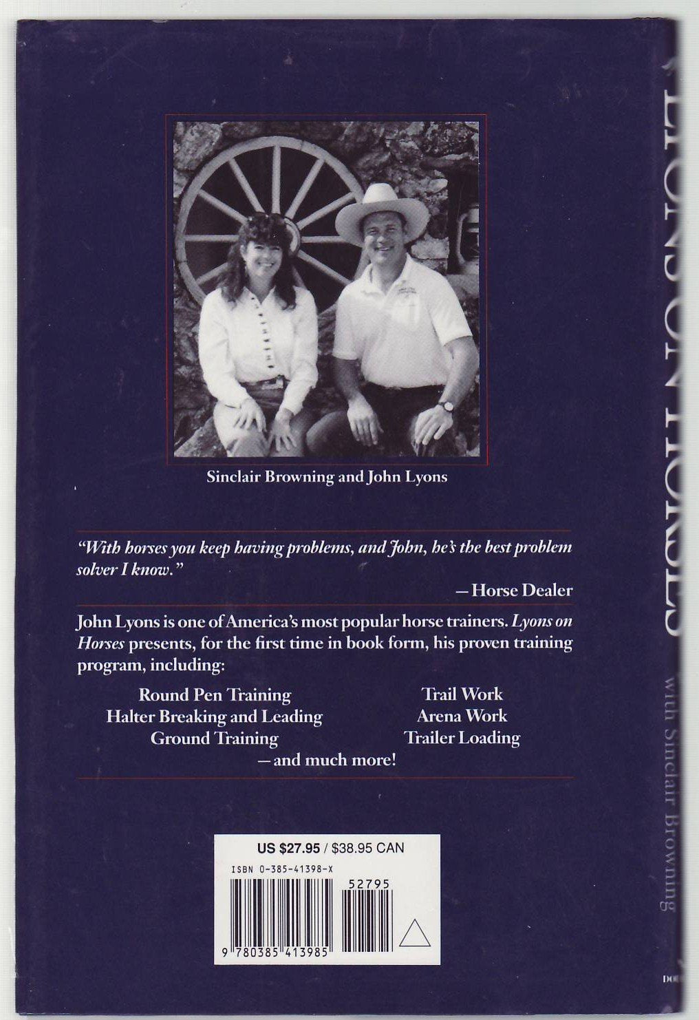 Lyons on Horses: John Lyons' Proven Conditioned-Response Training Program