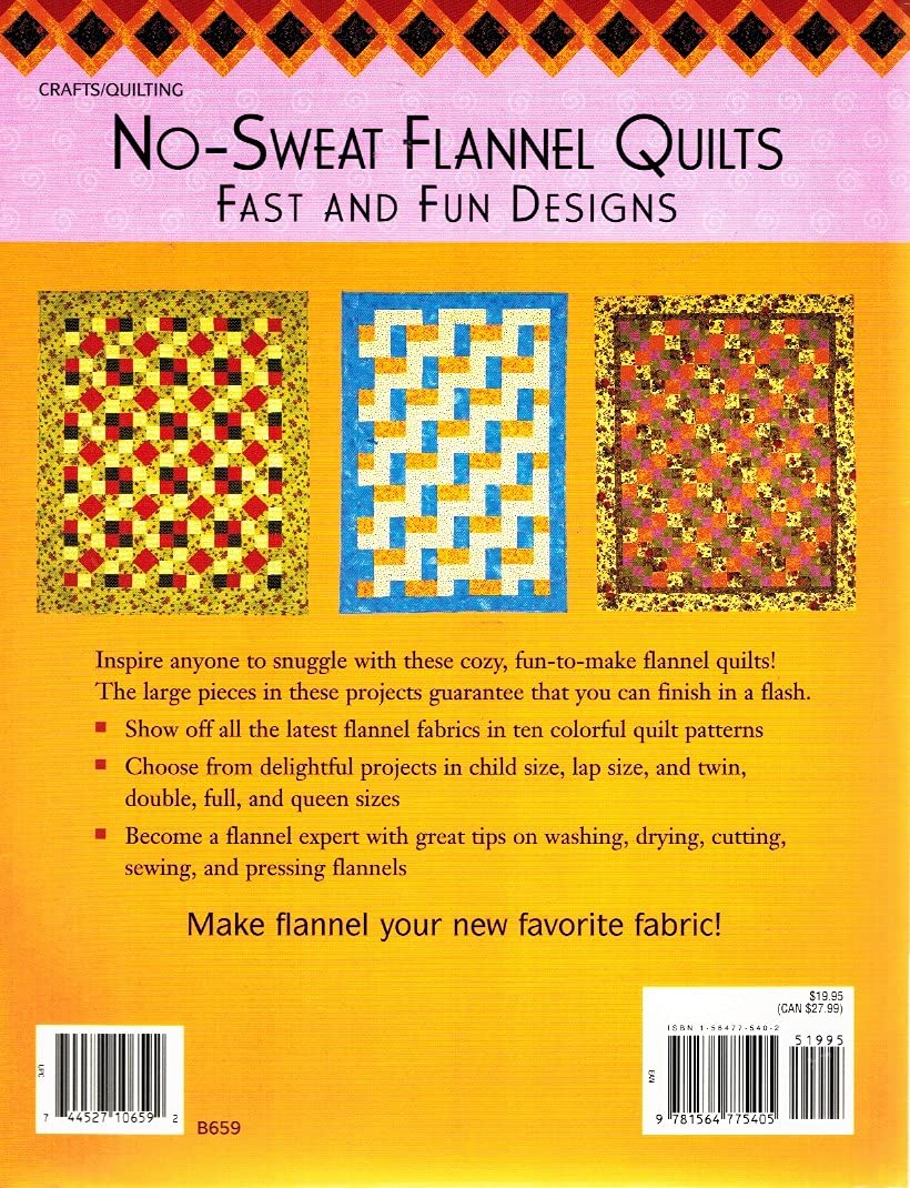 No-Sweat Flannel Quilts: Fast and Fun Designs