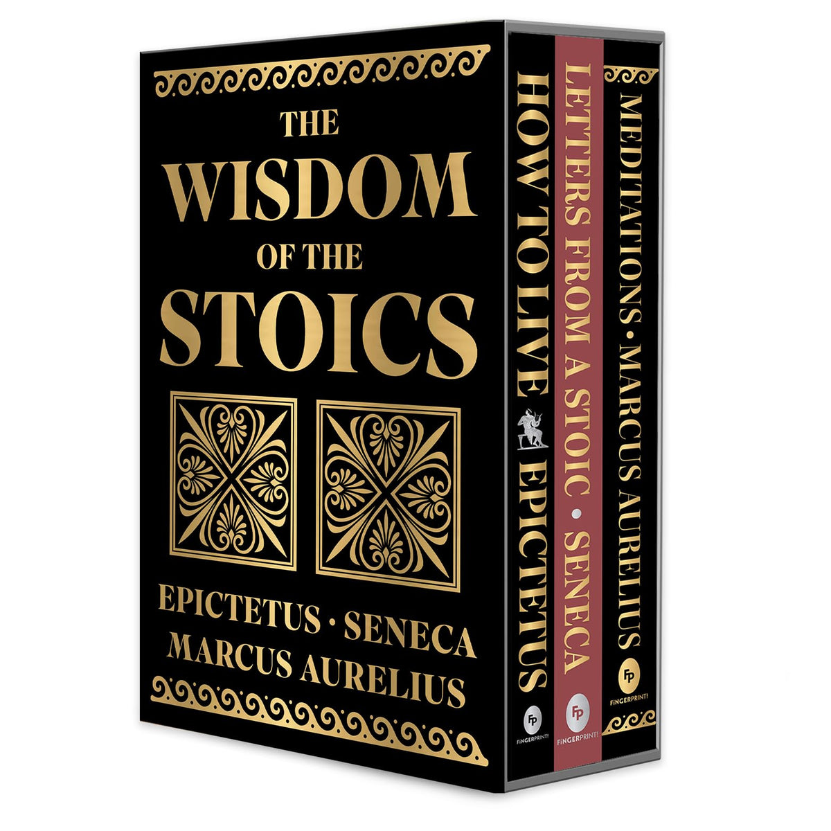 Wisdom of the Stoics Boxed Set (Deluxe Hardbound Edition), The