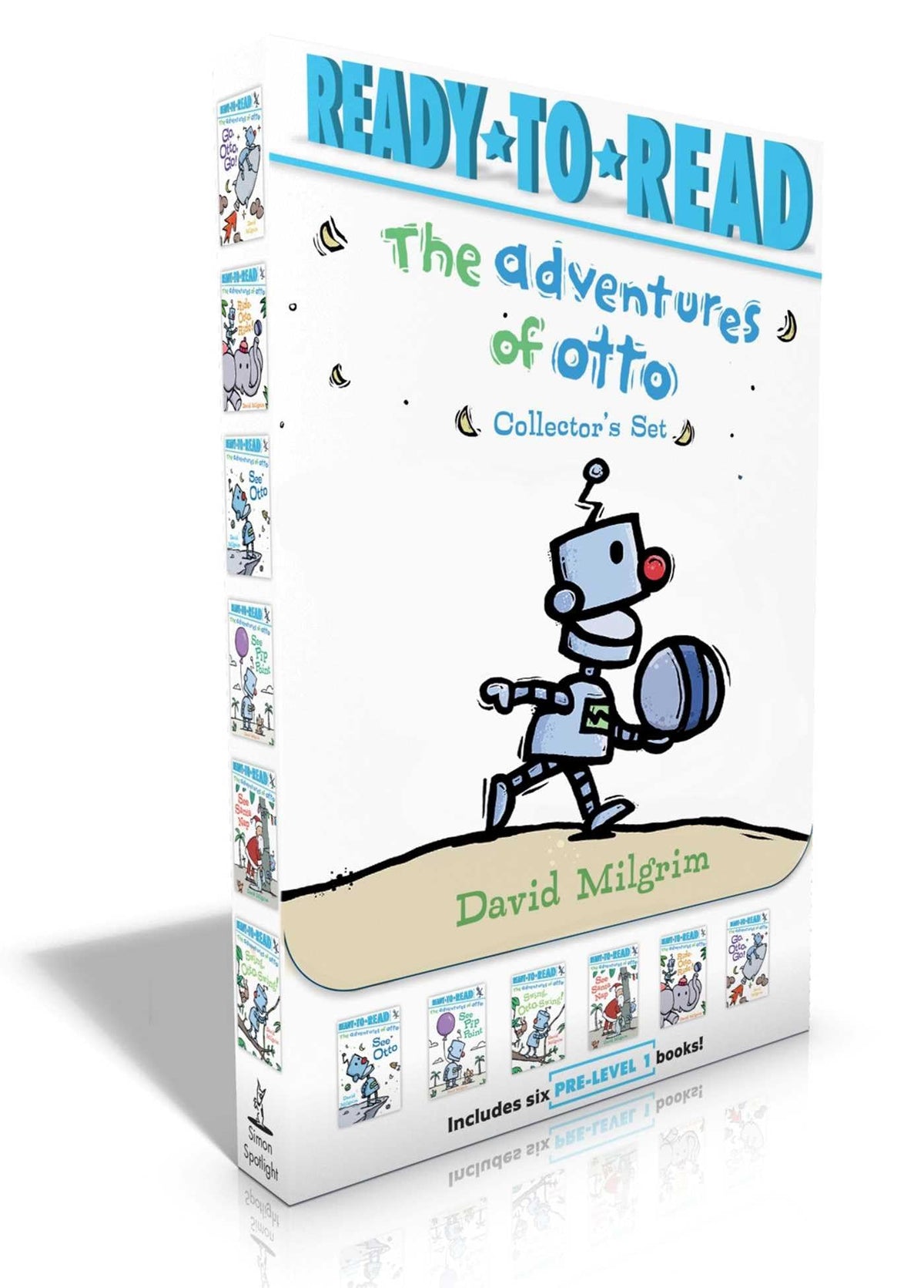 The Adventures of Otto Collector's Set (Boxed Set): See Otto; See Pip Point; Swing, Otto, Swing!; See Santa Nap; Ride, Otto, Ride!; Go, Otto, Go!