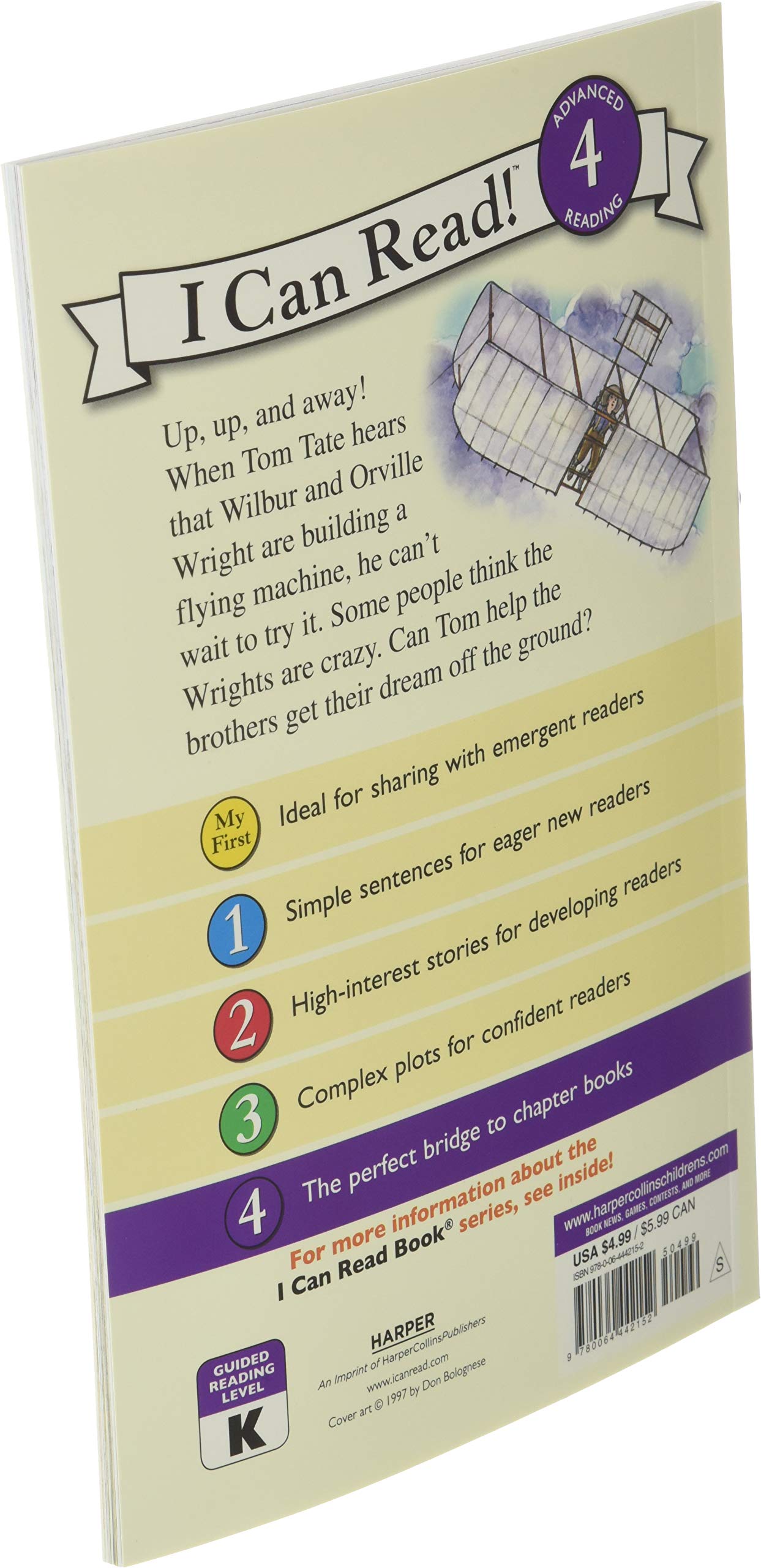 First Flight: The Story of Tom Tate and the Wright Brothers - An Engaging Chapter Book About Flight Pioneers for Kids (Ages 4-8) (I Can Read Level 4, 17)