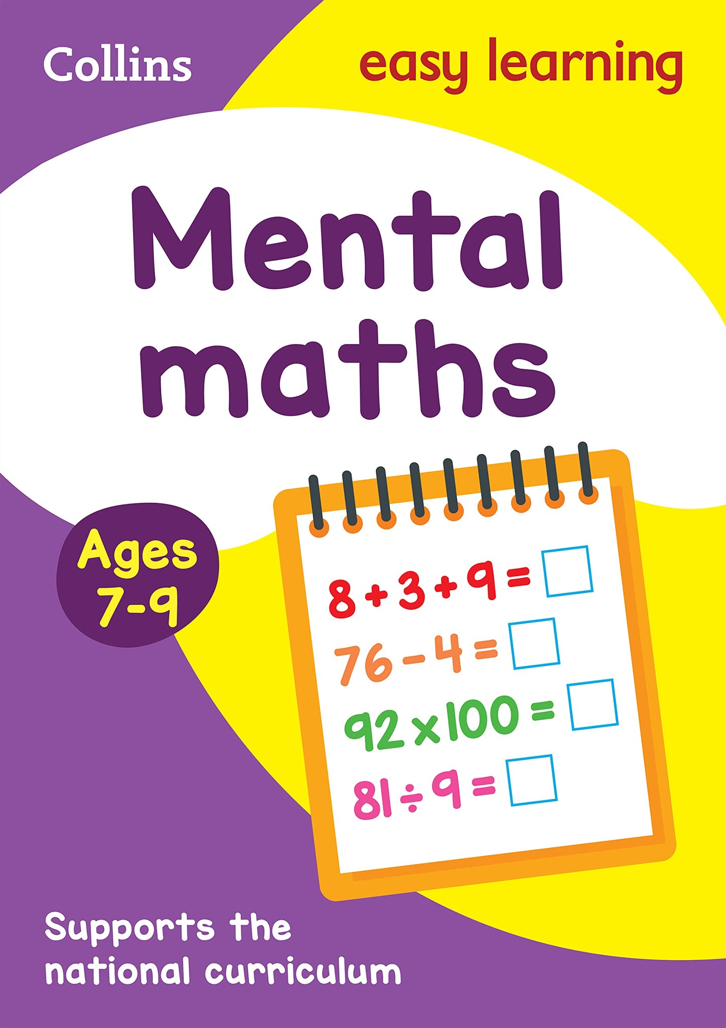 Collins Easy Learning Age 7-11 - Mental Maths Ages 7-9: New Edition