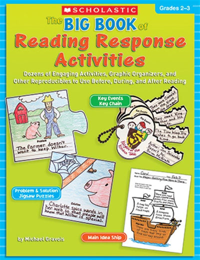 The Big Book of Reading Response Activities: Grades 2 3: Dozens of Engaging Activities, Graphic Organizers, and Other Reproducibles to Use Before, During, and After Reading