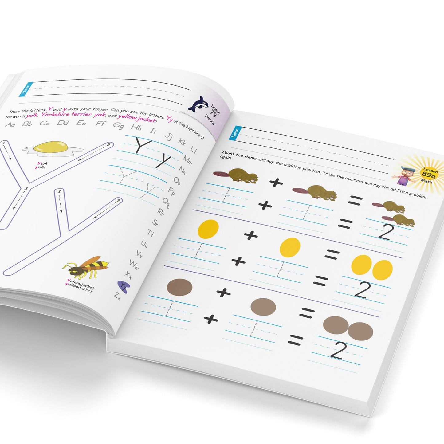 Horizons-Preschool Student Book V1 (Lesson 1-90)