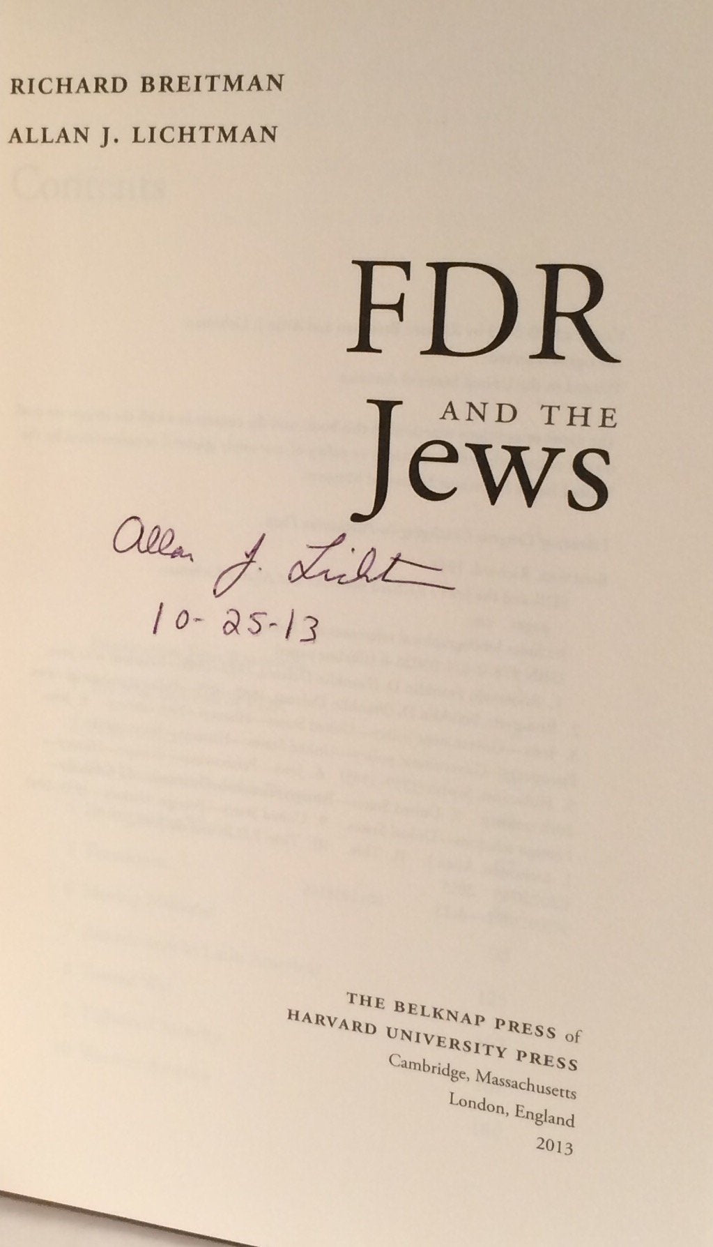 FDR and the Jews