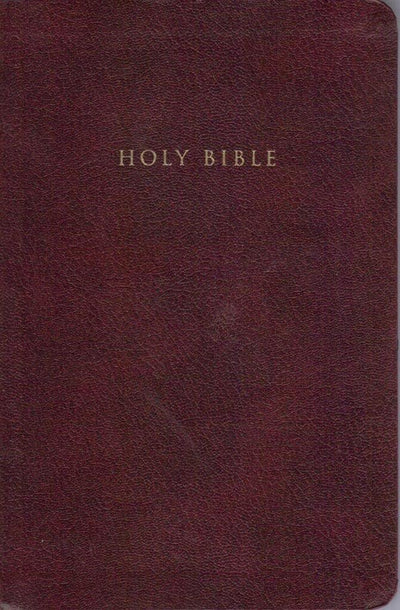 NIV Reference Bible, Personal Size (Burgundy Leather-Look) b