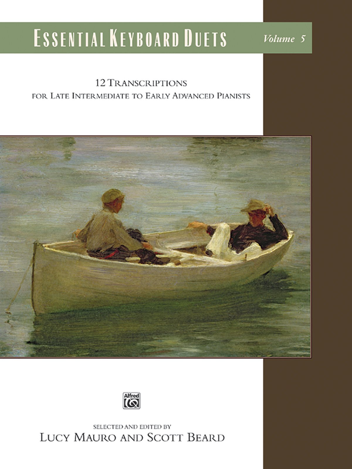 Essential Keyboard Duets, Vol 5: 12 Transcriptions for Late Intermediate to Early Advanced Pianists, Comb Bound Book (Alfred Masterwork Edition: Essential Keyboard Repertoire)