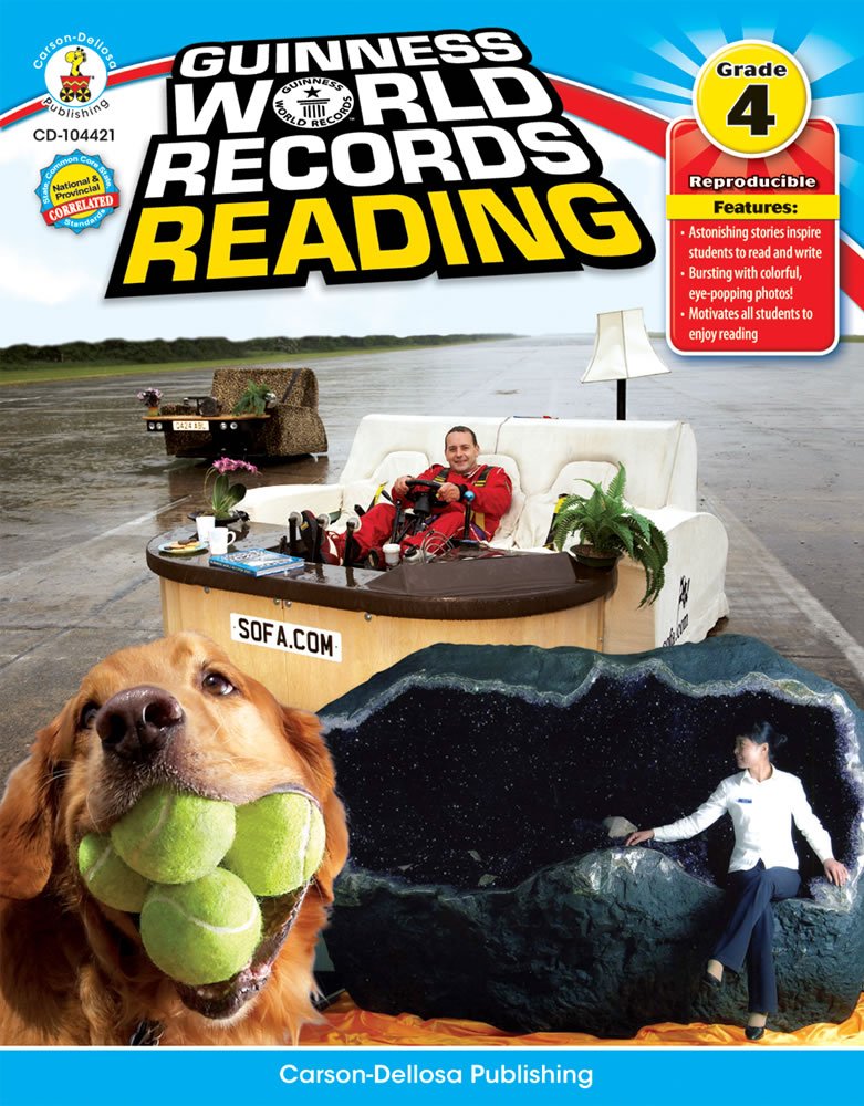 Guinness World Records Reading, Grade 4