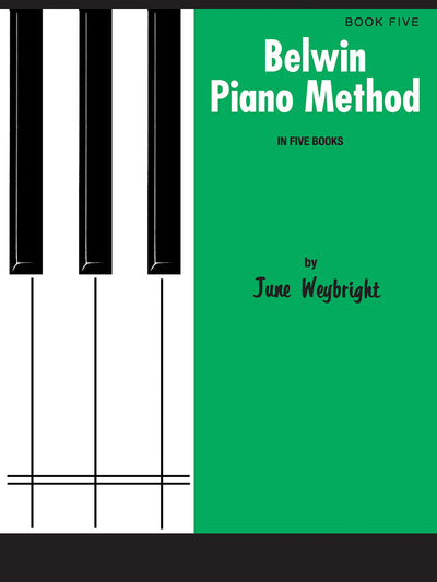 Belwin Piano Method, Bk 5