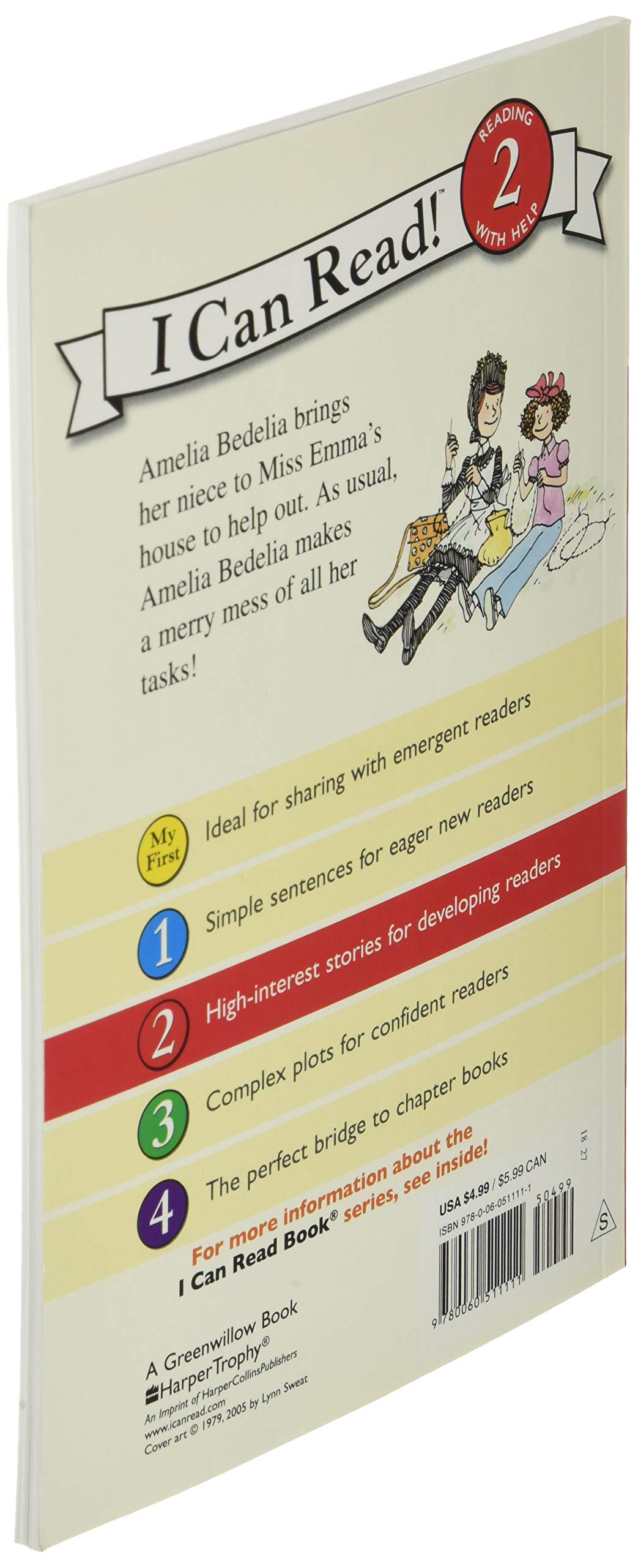 Amelia Bedelia Helps Out: A Classic Funny Story About a Literal-Minded Housekeeper for Kids (Ages 4-8) (I Can Read Level 2)