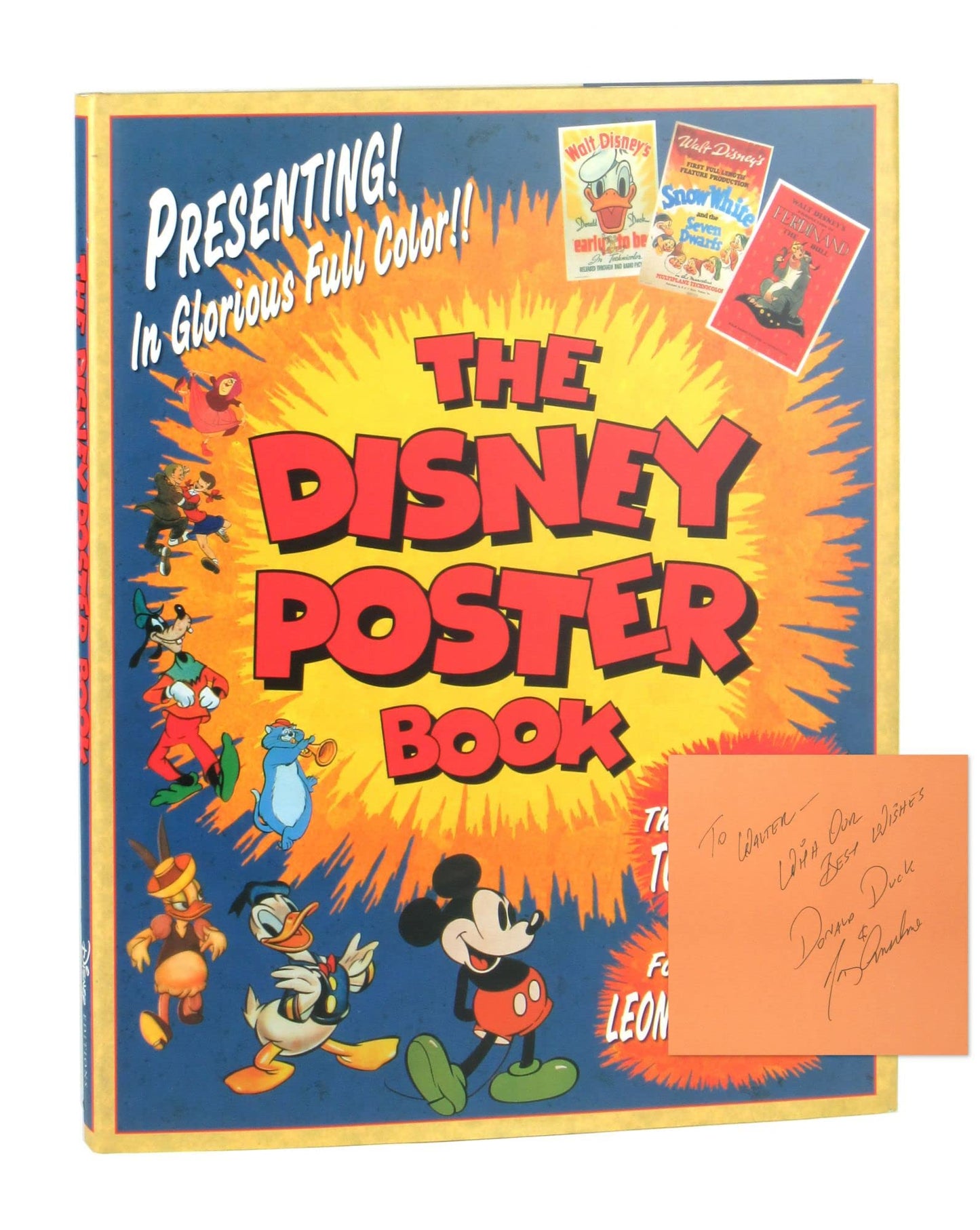 The Disney Poster Book: Featuring the Collection of Tony Anselmo