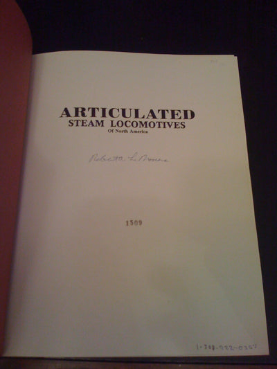 Articulated Steam Locomotives of North America