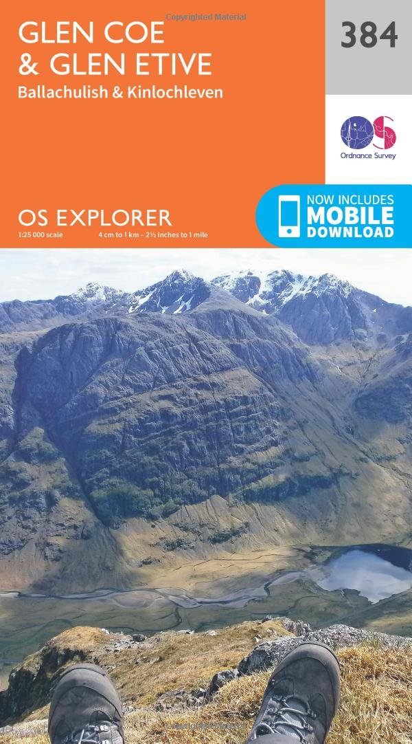 Glen Coe (OS Explorer Active Map)