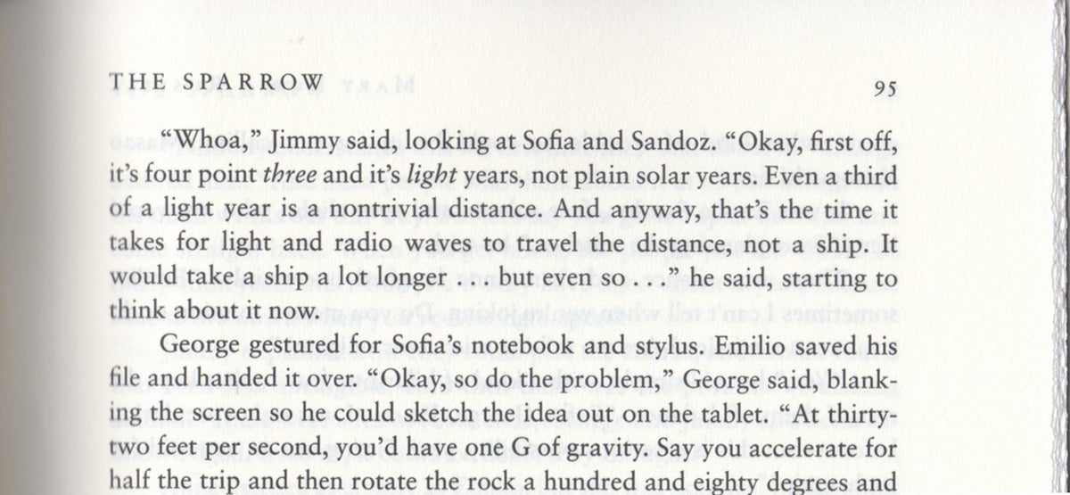 The Sparrow: A Novel