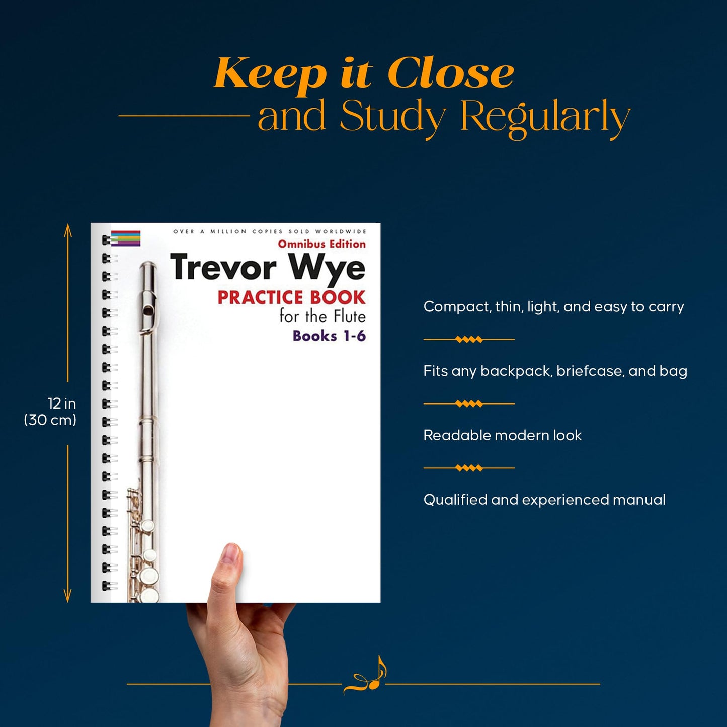 Trevor Wye Practice Book for the Flute: Omnibus Edition Books 1-6 Complete Flute Technique Guide for Beginners and Advanced Players Updated Diagrams, Exercises, and Notation for Flutists