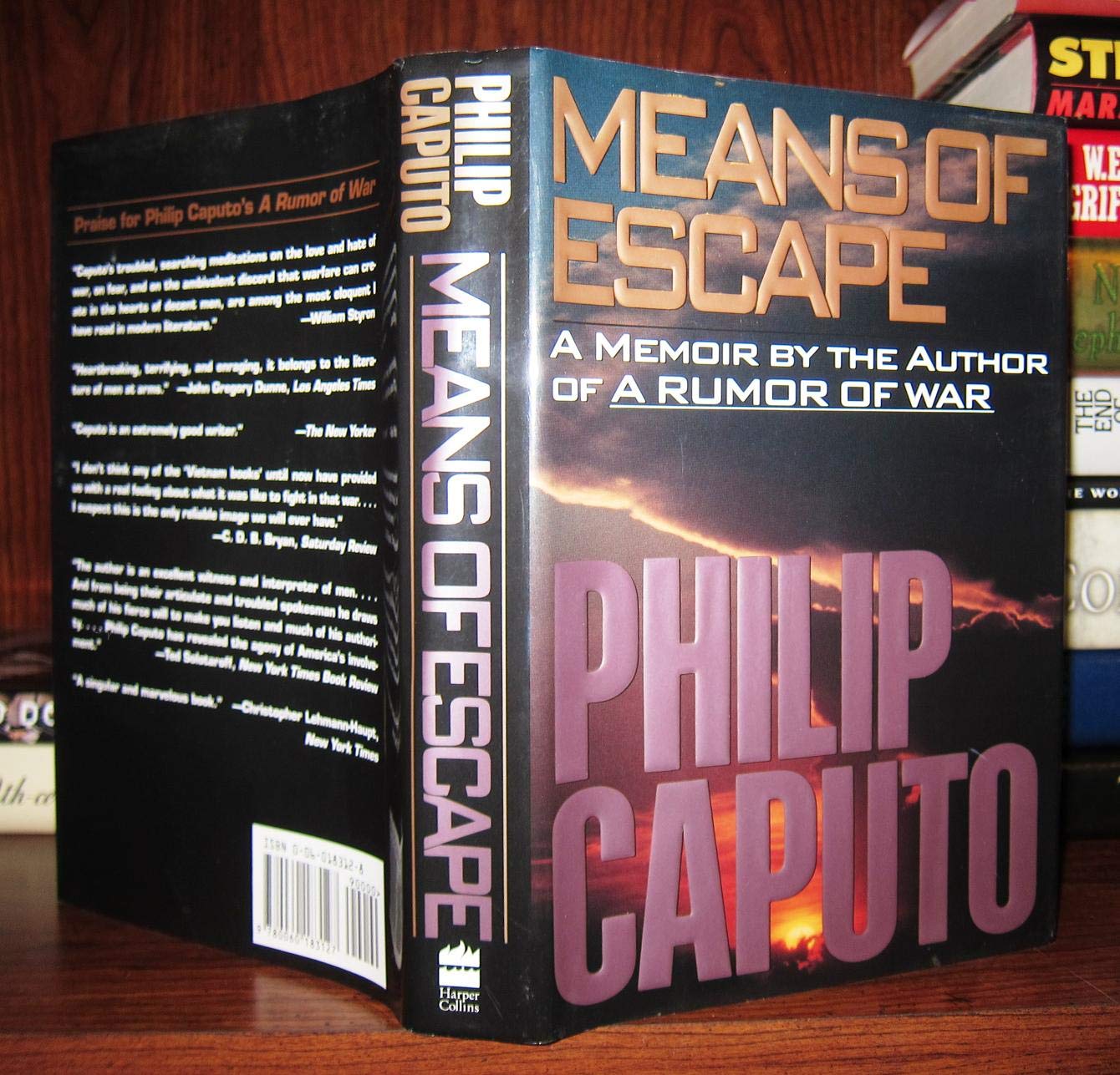 Means of Escape by Caputo, Philip
