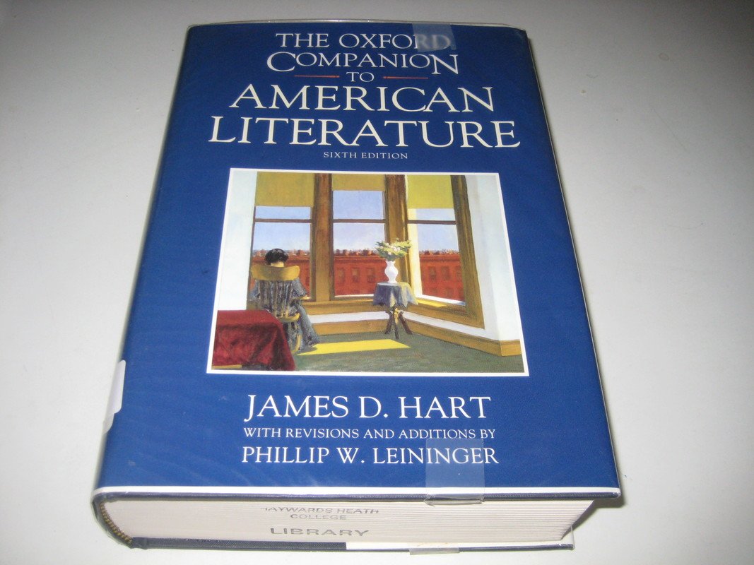 The Oxford Companion to American Literature (Oxford Companions)