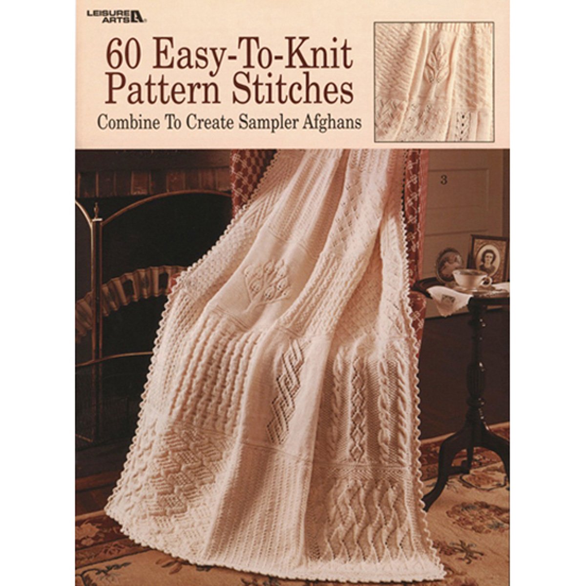 60 Easy-To-Knit Pattern Stitches: Combine to Create Sampler