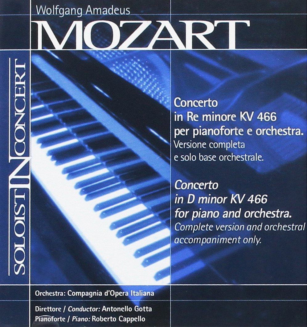 Mozart Concerto No. 20 in D Minor, KV466: Book with Online Audio