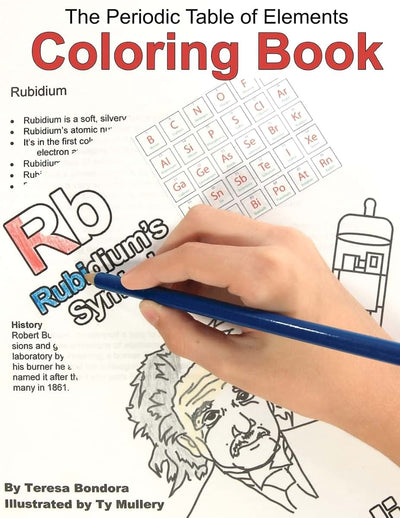 The Periodic Table of Elements Coloring Book