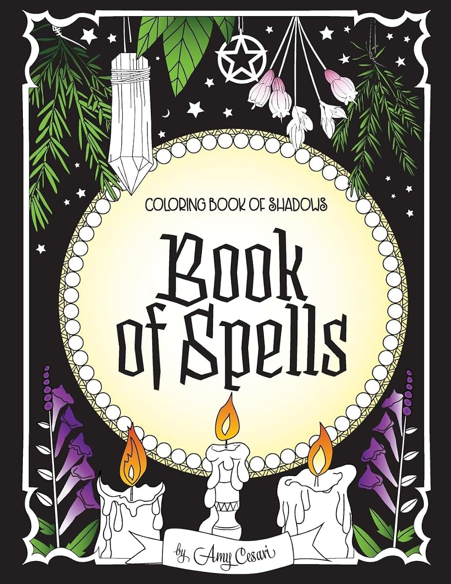 Coloring Book of Shadows: Book of Spells (Coloring Book of Shadows - Classics)