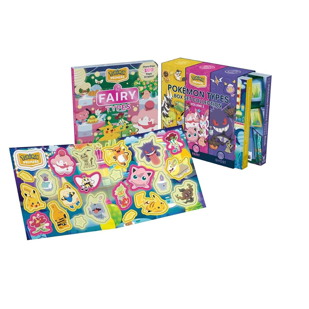 Pokémon Primers Types: Box Set Collection Volume 2: Electric, Fairy, and Ghost (18)