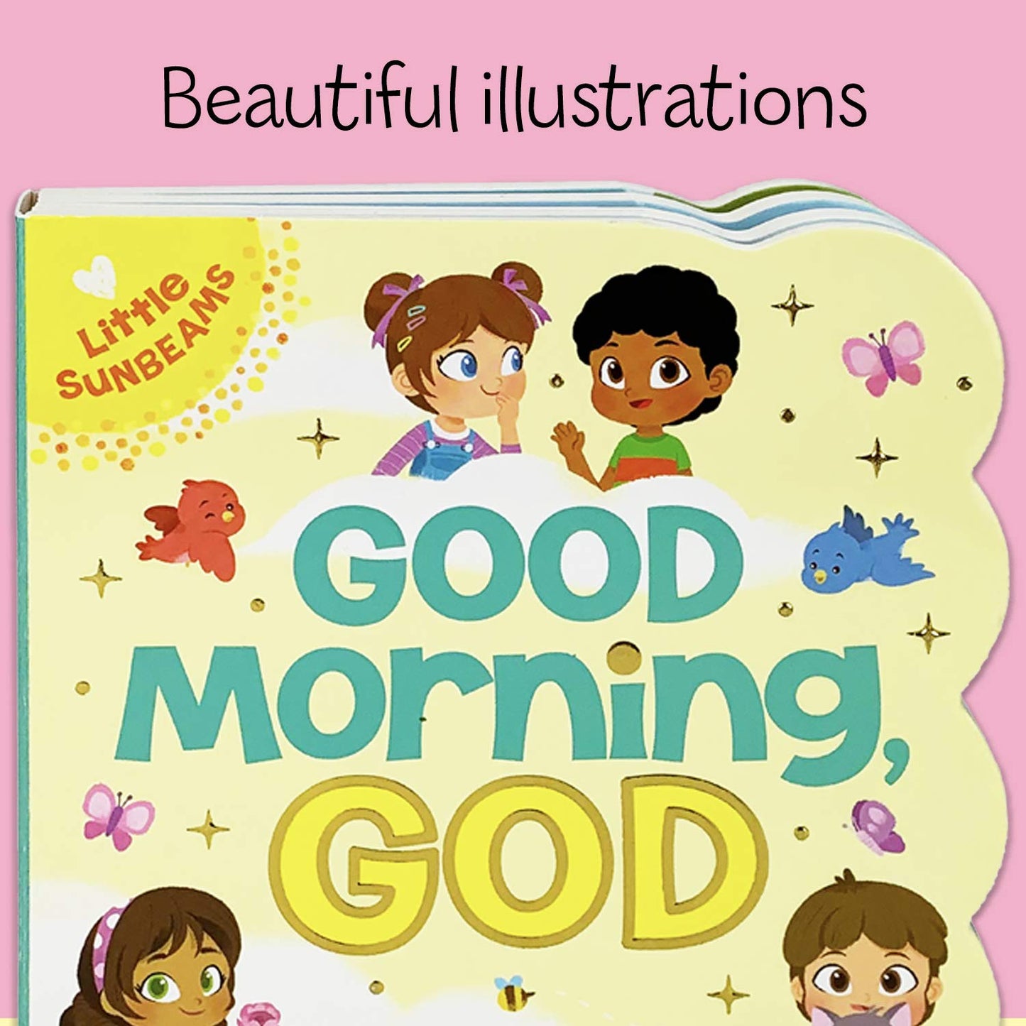 Good Morning, God - Lift-a-Flap Board Book Gift for Easter B