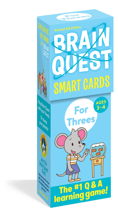 Brain Quest For Threes Smart Cards Revised 5th Edition (Brai
