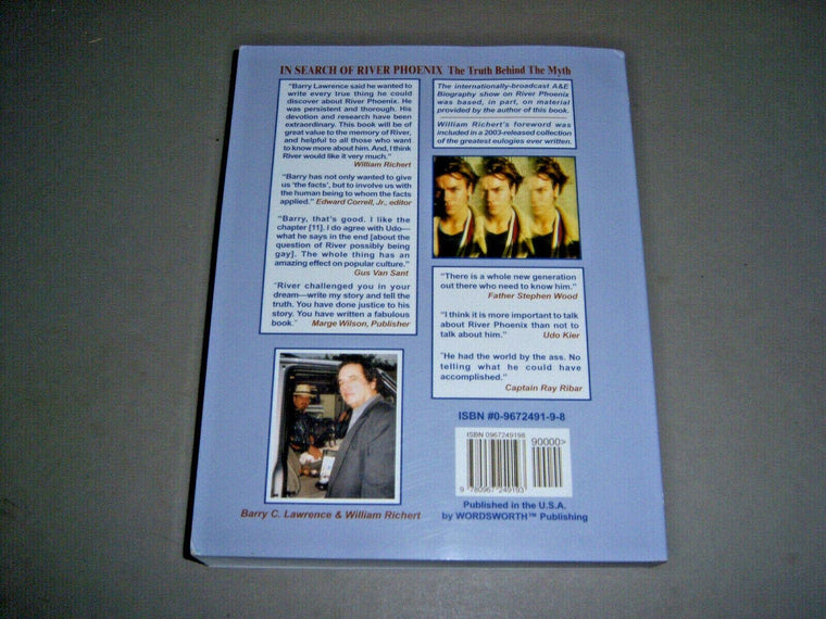 In Search of River Phoenix: The Truth Behind The Myth — back cover