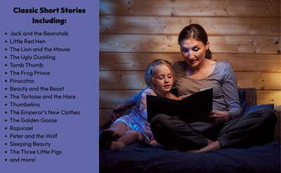 Five-Minute Stories - Over 50 Tales and Fables: Short Nursery Rhymes, Fairy Tales, and Bedtime Collections for Children