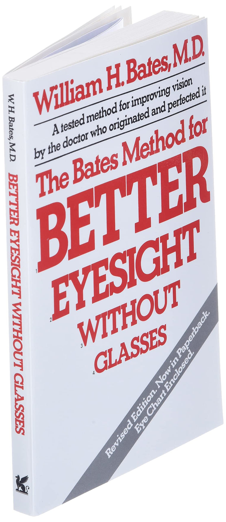 The Bates Method for Better Eyesight Without Glasses — back cover