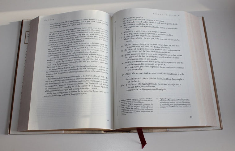 The Five Books of Moses: The Schocken Bible: Volume I / Deluxe Edition — back cover