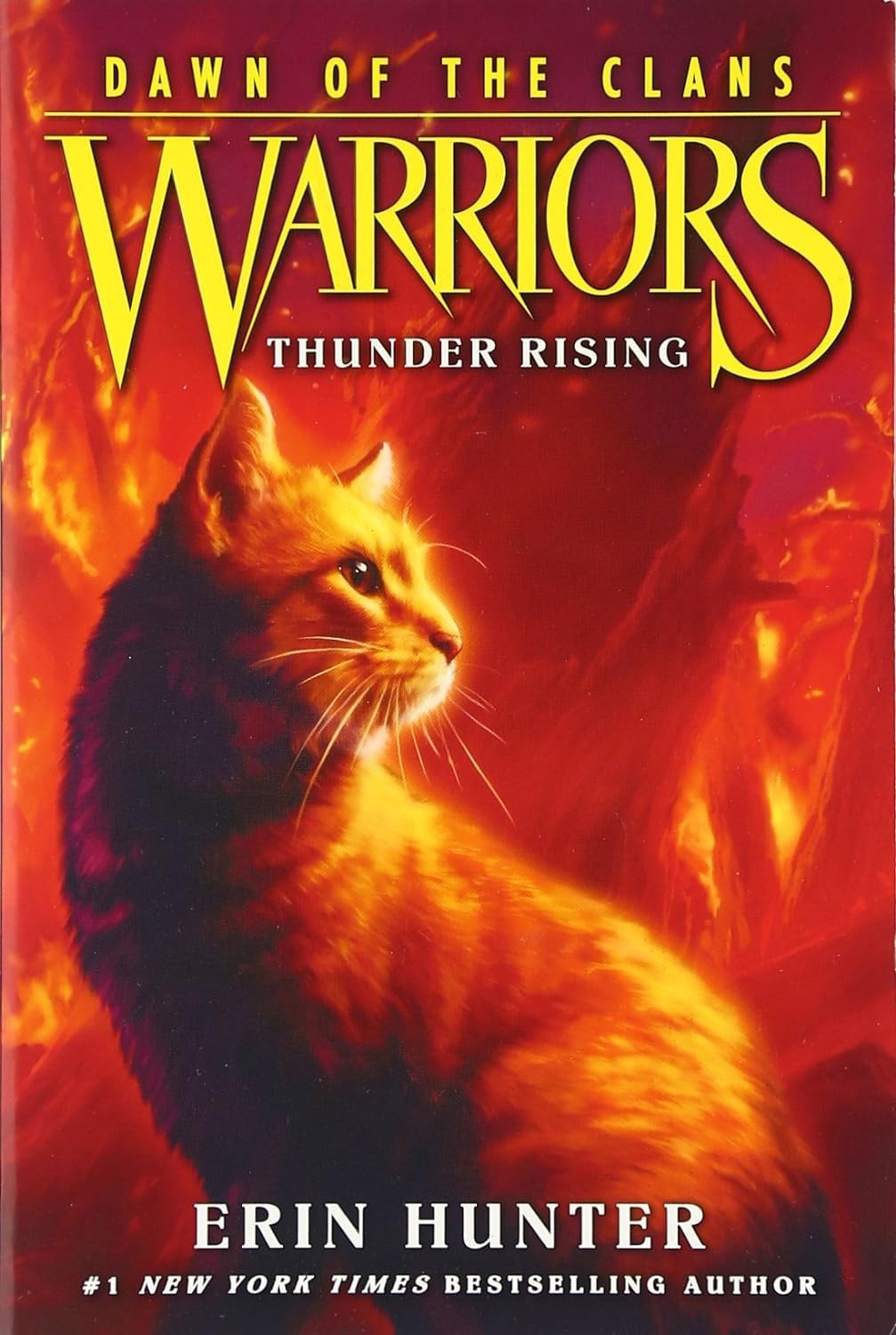 Warriors Cats Dawn of The Clans Prequel Book 1-6 Series 5 Books Collection Set By Erin Hunter(The Sun Trail, Thunder Rising, The First Battle, The Blazing Star, A Forest Divided & Path of Stars)