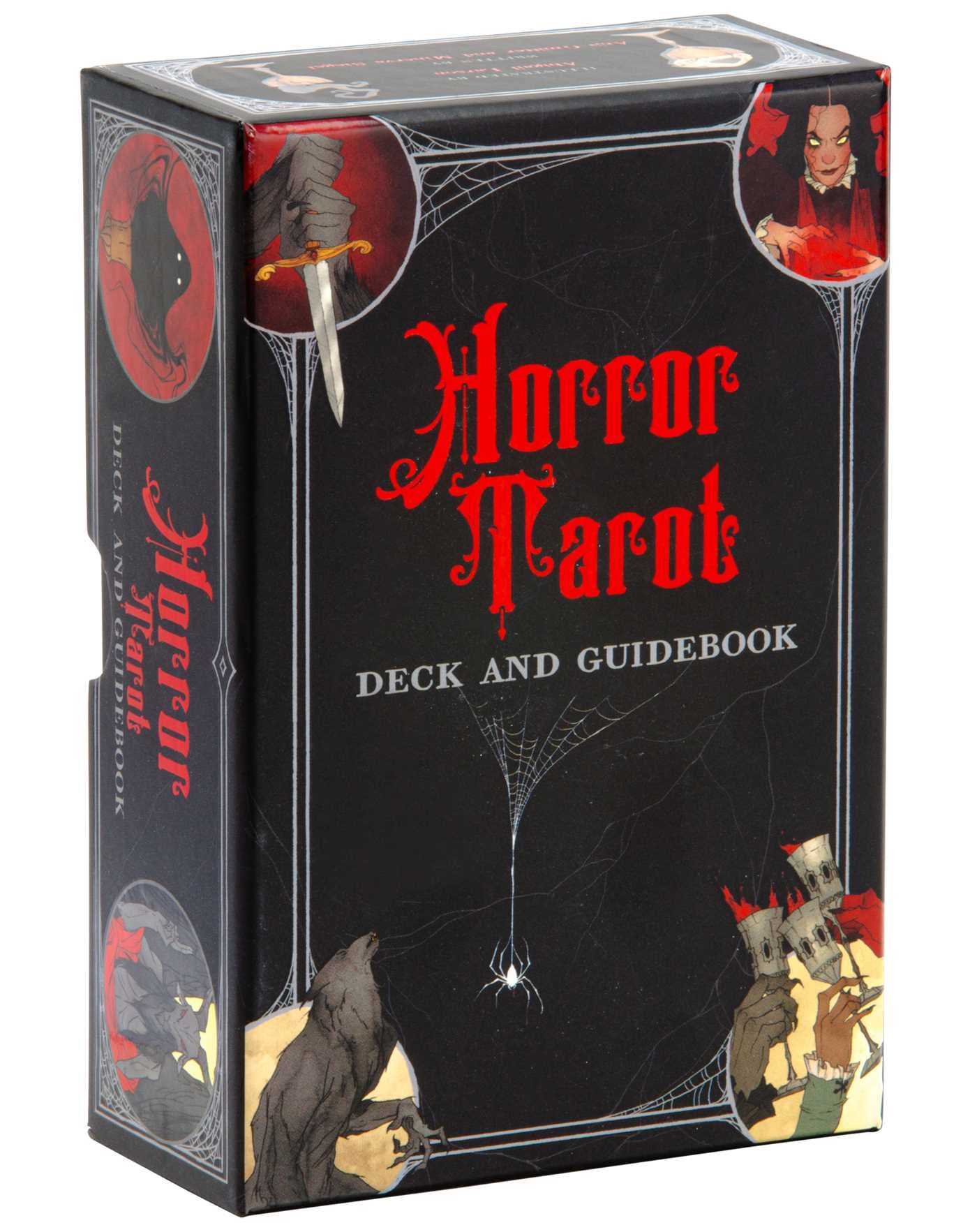 Horror Tarot Deck and Guidebook by Aria Gmitter
