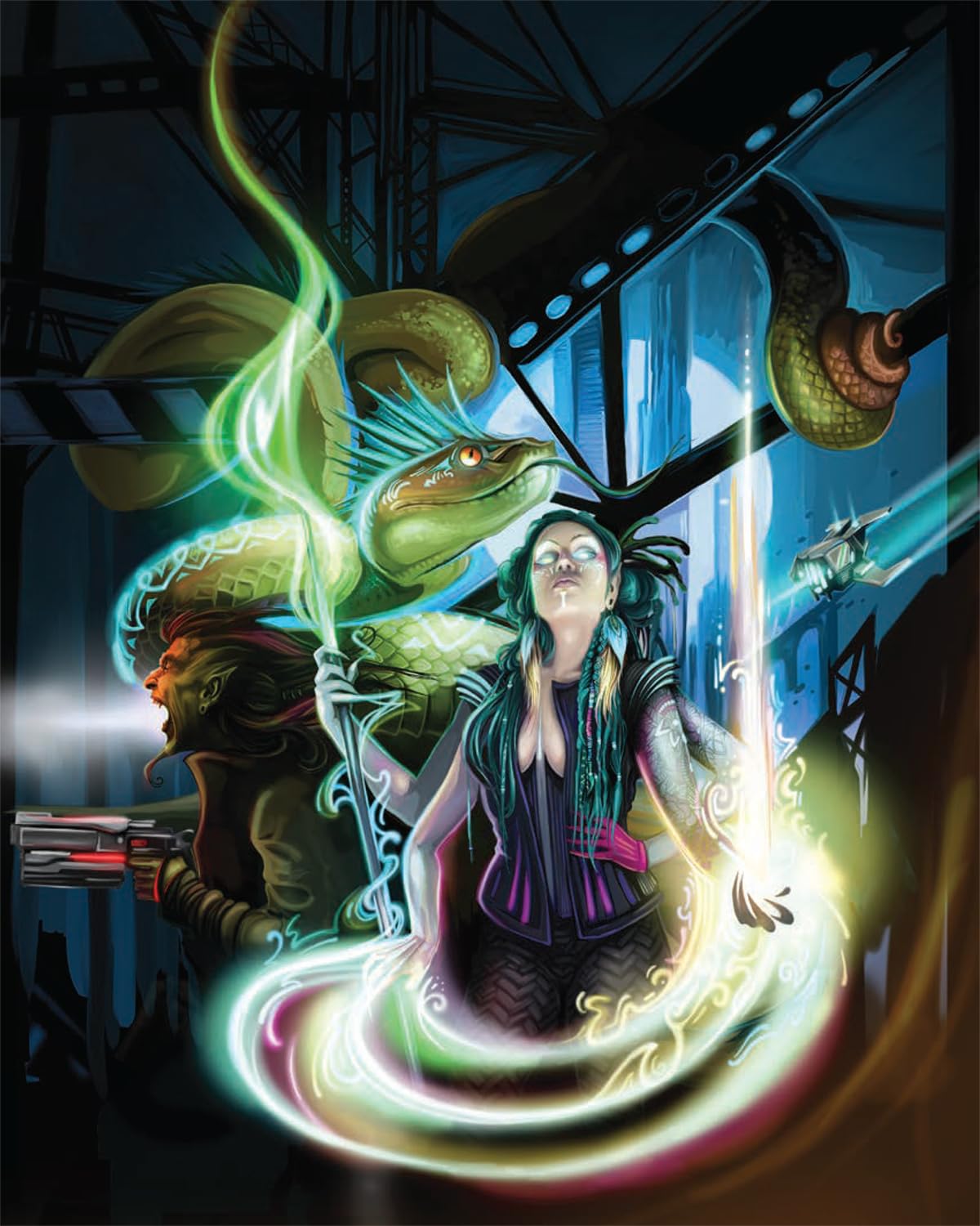 Shadowrun Deus Ex Arcana by Catalyst Game Labs Ages 14+ 2-8 Players Advanced Magical Rulebook for 6th Edition Expanded Spellcasting, Ritual Magic & Supernatural Systems