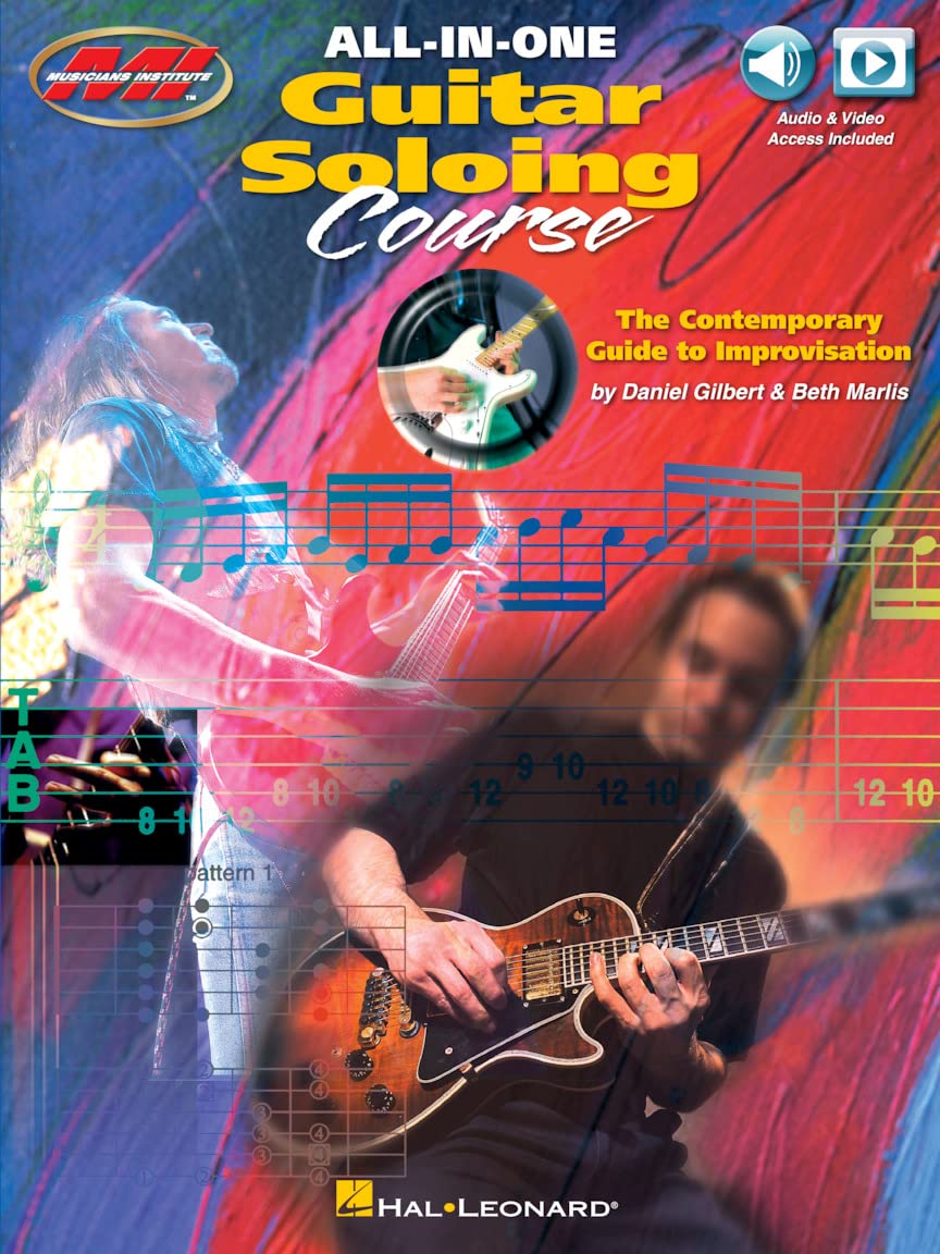 All-in-One Guitar Soloing Course: The Contemporary Guide to Improvisation Book/Online Audio