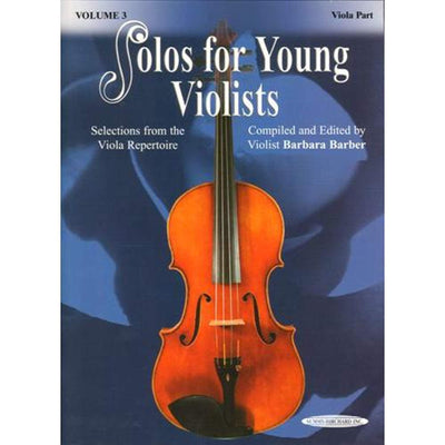 Solos for Young Violists, Vol 3: Selections from the Viola Repertoire