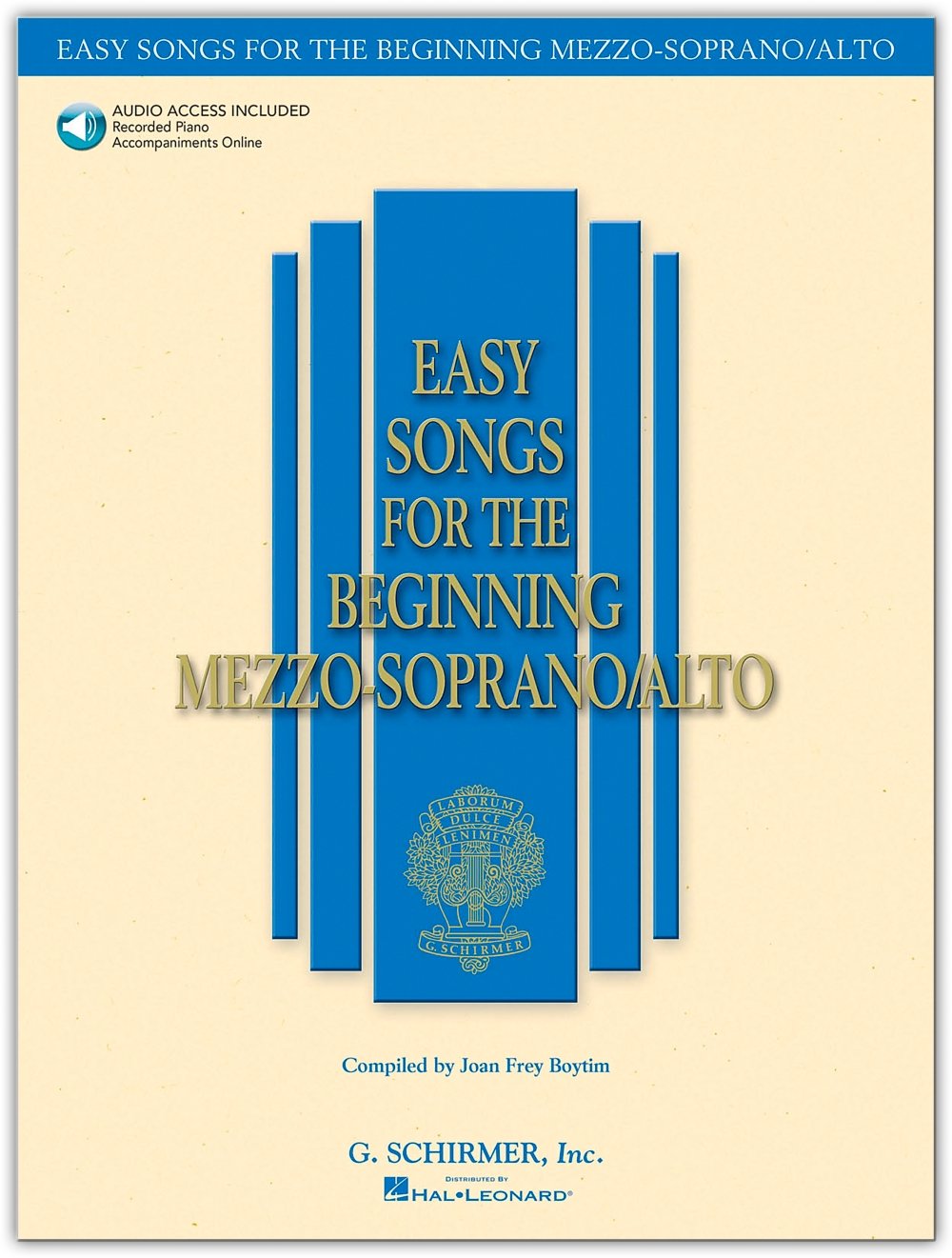 Easy Songs for the Beginning Mezzo-Soprano/Alto Book with On